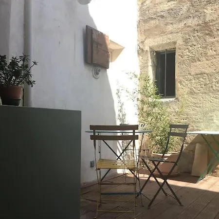 公寓 Au Coeur D'uzes La Terrasse D'austerlitz *
